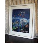 絵画 ヒロ、ヤマガタ／慕情 版画 シルクスクリーン 全国送料無料