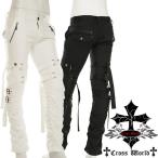 00s ボンテージパンツ カーゴ 立体皺加工 シャーリング 平成 ロック パンク 00s ボンテージパンツ カーゴ 立体皺加工 シャーリング 平成