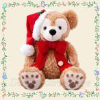 D-46 ダッフィー　クリスマス　2018 ぬいば ダッフィー クリスマス ぬいぐるみ Mサイズ 2018 リボン