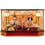 雛人形 ひな人形 K113 コンパクト オルゴール付 人形の佳月 雛人形 雛