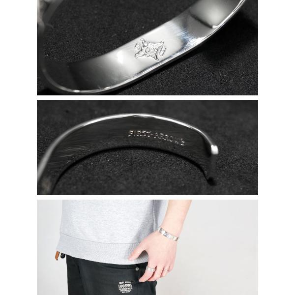 ファーストアローズ アラベスク唐草彫り バングル品番br-026 FIRST ARROW's（ファーストアローズ） ポイント2倍!!ファースト