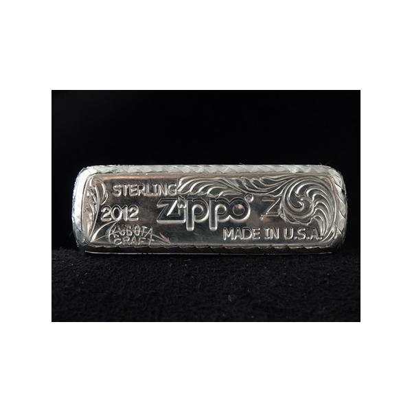 7CROSS zippo カスタムジッポー(ハンドメイド６面手彫り) 銀製