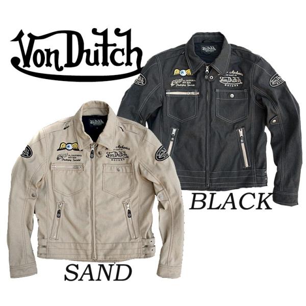 2017春夏モデルVon Dutch ボンダッチ VOM-J16 コットンジャケット