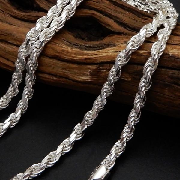 シルバー925 チェーン メンズ ネックレス 幅3.3mm 45cm チェーン