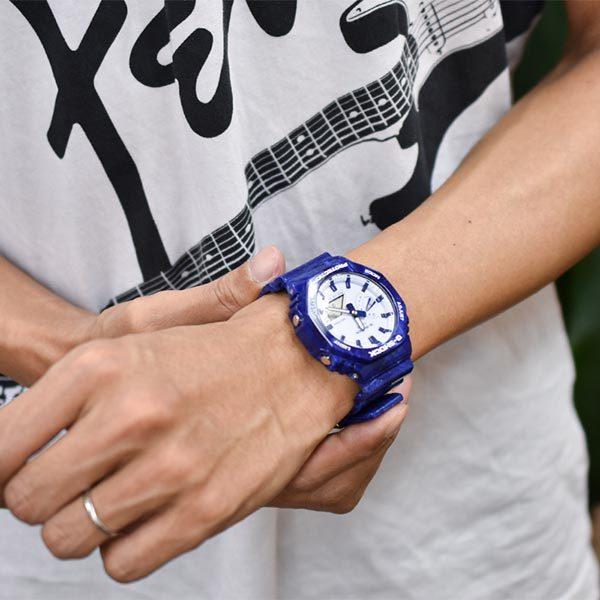 カシオ Ｇショック メンズ 腕時計 G-SHOCK CHINA BLUE WEB限定 GA