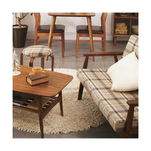 センターテーブルL トムテ 北欧風 ウォールナット AZ-TAC-228WAL