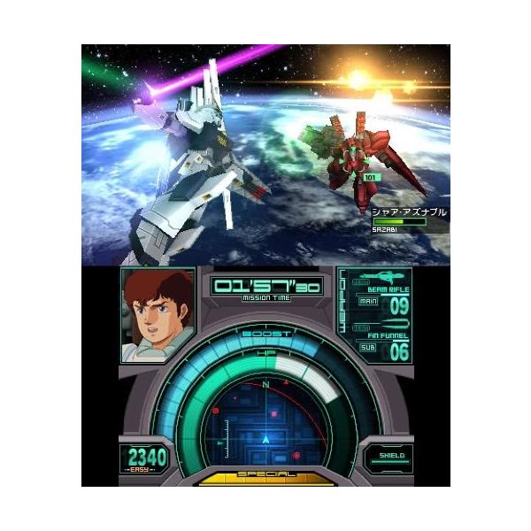 ３ＤＳ ＧＵＮＤＡＭ ＴＨＥ ３Ｄ ＢＡＴＴＬＥ（ガンダムザスリー