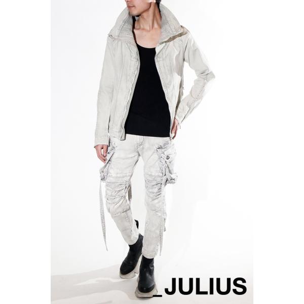 JULIUS ユリウス ボルケーノネック ブルゾン 777BLM21-PL 22SS