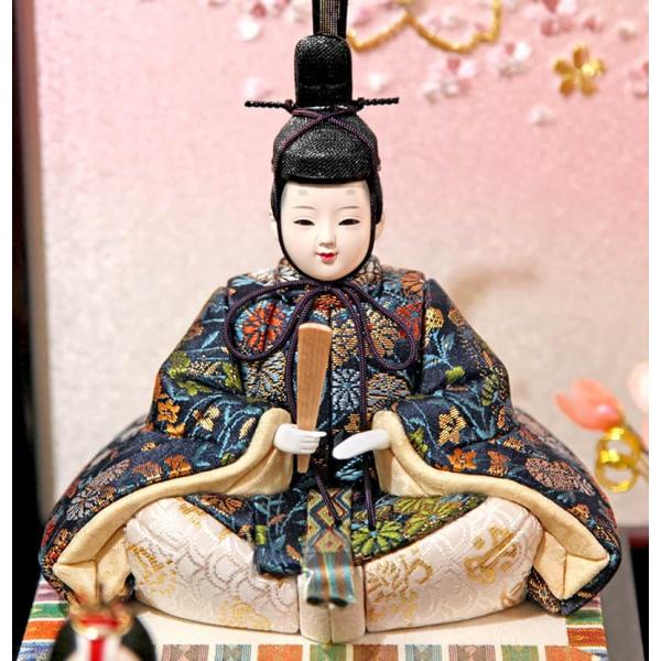 雛人形久月ひな人形雛木目込人形飾りコンパクト収納飾り三段飾り十人