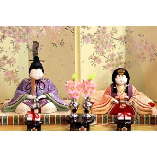 ひな人形 雛人形 久月 コンパクト ひな人形 雛 木目込人形飾り 段飾り 五