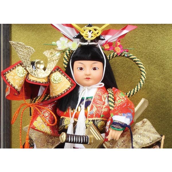 五月人形五月ケース ケース人形 太刀 武者人形 日本人形　好洋作 五月人形五月ケース ケース人形 太刀 武者人形 日本人形 好洋作