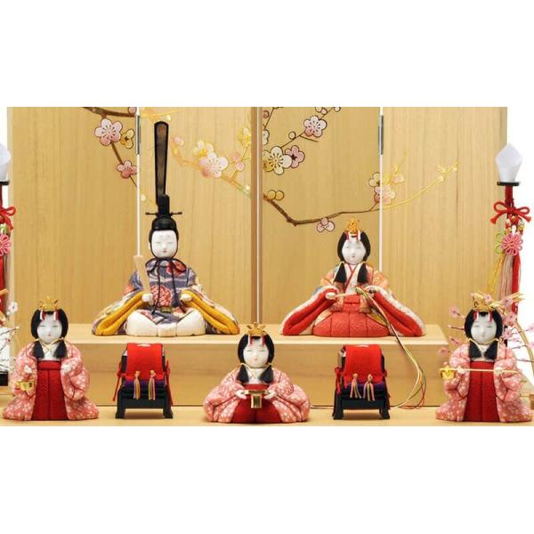 安土雛　木目込人形 人形の田辺 / 安土雛 親王飾り