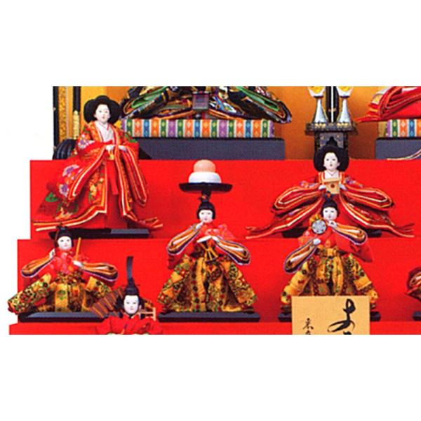 雛人形久月ひな人形雛七段飾り十五人飾りよろこび雛九番親王大三