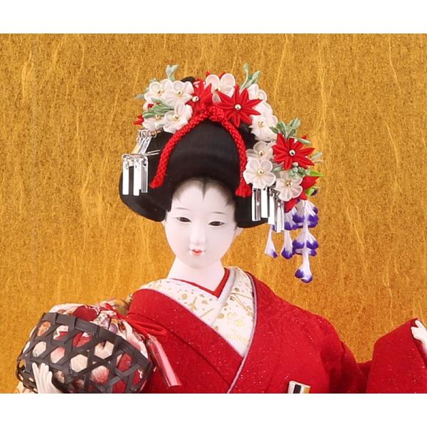 100周年記念祭】日本人形 尾山人形 ケース入り人形 柴田家千代作 極上