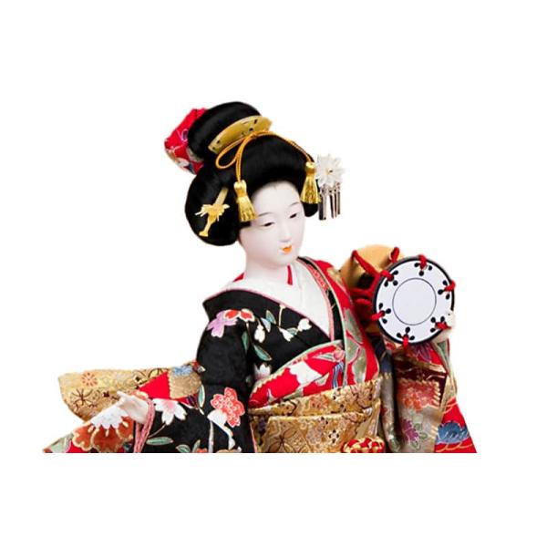 日本人形 尾山人形 人形単品 寿喜代作 京峰 正絹 10号 sk-kyoho566 100 