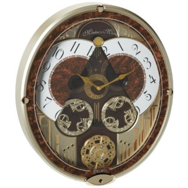 【kaho⭐︎mama】SEIKO 16和音40曲　スワロフスキー掛時計 kaho⭐︎mama】SEIKO 16和音40曲 スワロフスキー掛時計 Seiko wall