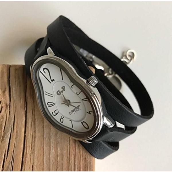 サルバドール ダリ腕時計 - レディース腕時計 - 革時計 - 時計