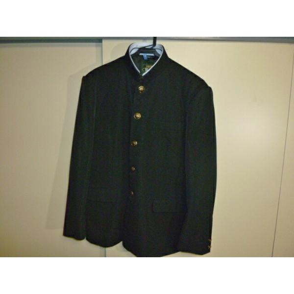 カンコー SF レギュラーカラー黒学生服（学ラン）165A 新品ボタン 