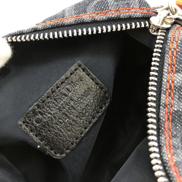 クリスチャンディオール トロッター フライトポーチ デニム BRAND ファッション ディオール フライトライン トロッター