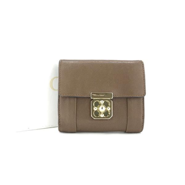 クロエ 財布 Chloe 二つ折り財布 エルシー ELSIE Square wallet with 