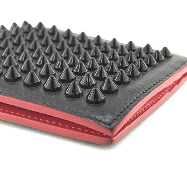 ANP10 クリスチャンルブタン 極美品 スタッズ マネークリップ ChristianLouboutinクリスチャンルブタンスタッズ付マネークリップ