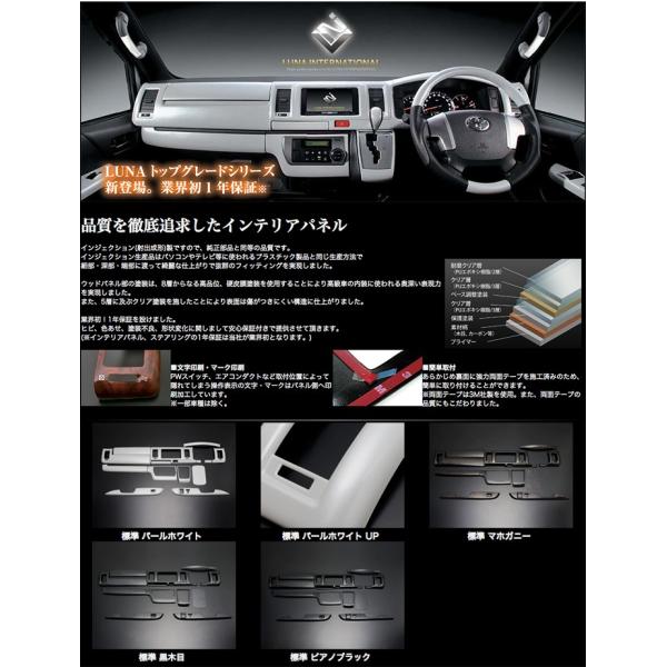 LUNA】インテリアパネル 14ピース 【PDL002】 マホガニー