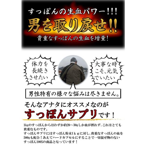 ゆうパケット 送料無料 元気一番オリジナルサプリ 国産すっぽんサプリ