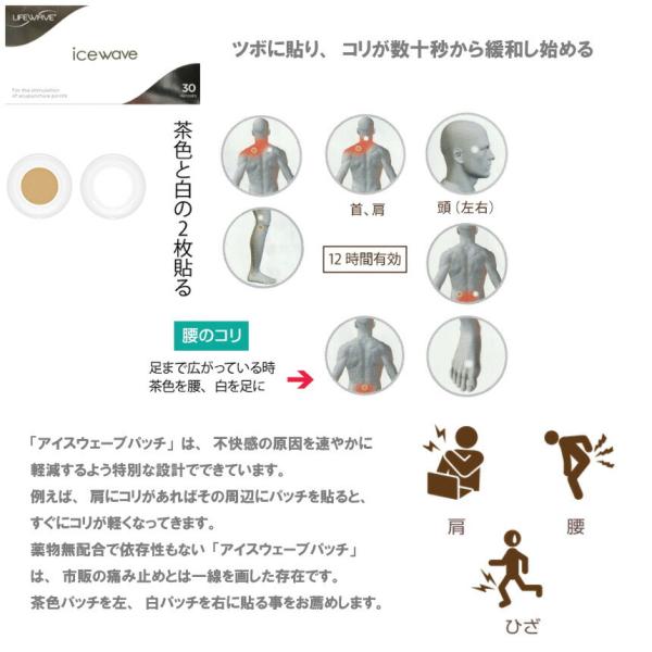 ライフウェーブ lifewave icewave アイスウェーブ パッチ - 健康用品