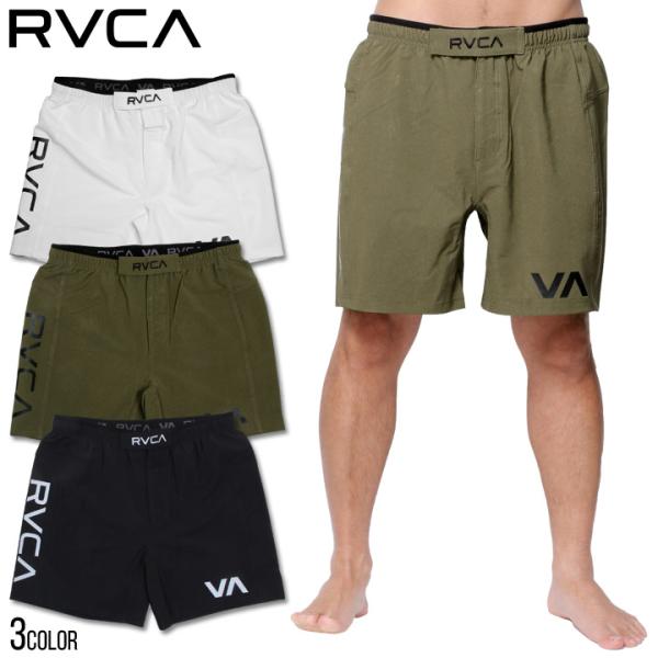 RVCA ルーカ ファイターパンツ ハーフパンツ メンズ サーフ 格闘技