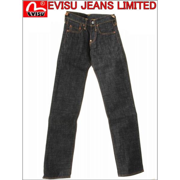 EVISU JEANS朱耳 SPECIAL DENIM LOT 7000 大黒 ボタンフライ（イエロー