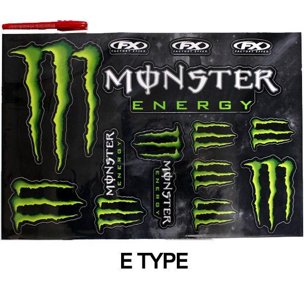 MONSTER ENERGY 特大サイズ モンスターエナジーステッカーキットXL 50 