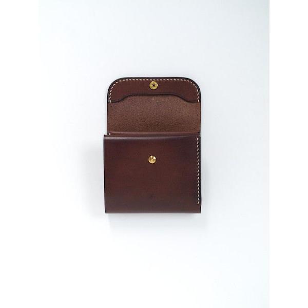 Jacou ジャコウ / 三つ折り財布 Dark Brown /【Buyee】