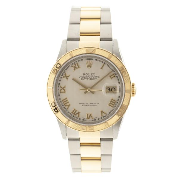 あいうえおー ロレックス メンズ サンダーバード デイトジャスト 16263 ローマ数字