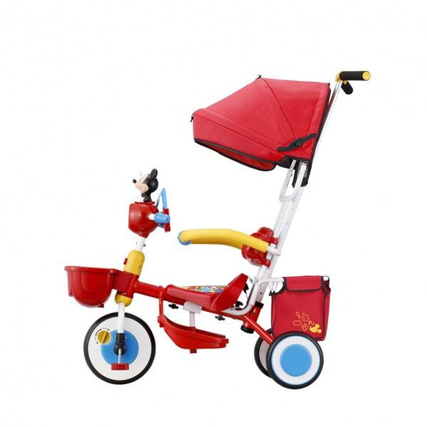 三輪車 乗用玩具 タッチフォンカーゴ ディズニーキャラクターズ