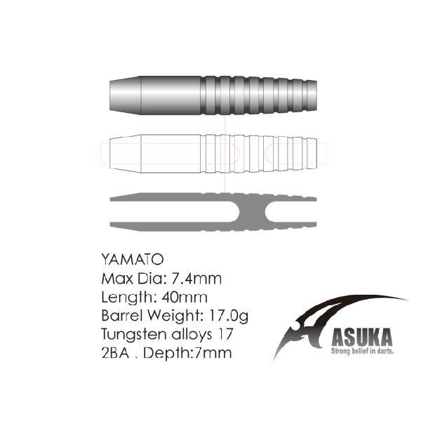 ダーツ バレル ) YAMATO（ヤマト）（ ASUKA DARTS アスカダーツ