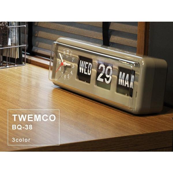 TWEMCO/トゥエンコ BQ-38 置時計としても掛け時計としても使える