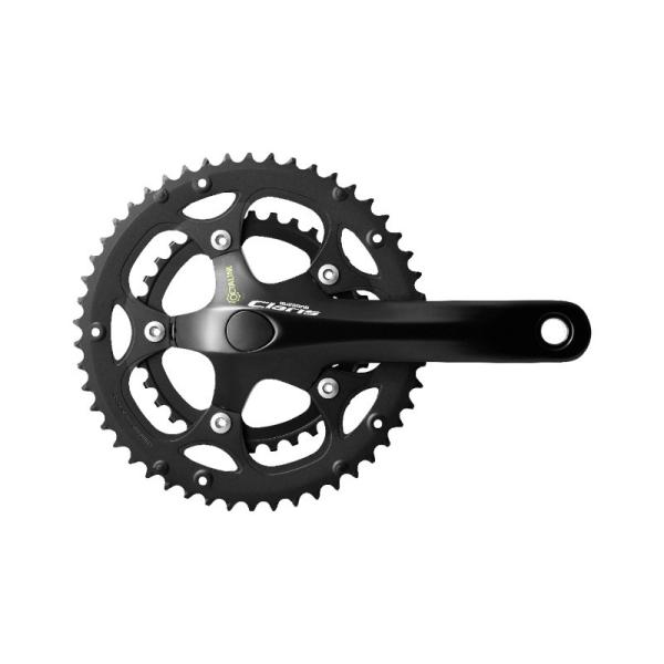 SHIMANO CLARIS FC-2450 クランクセット ブラック（165mm、50