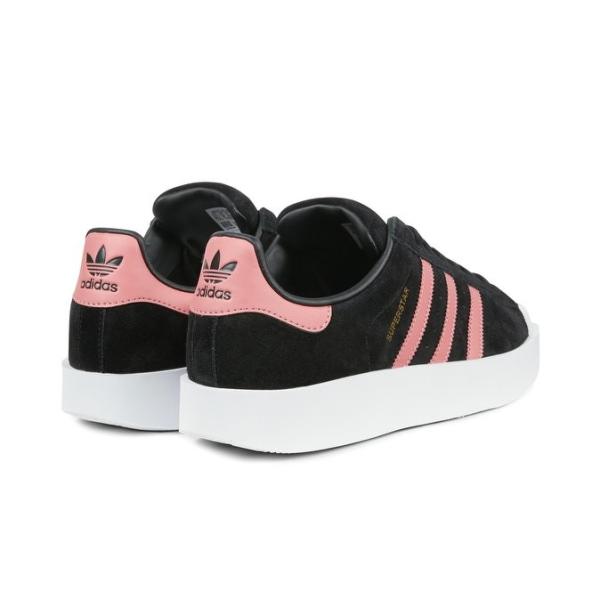 Adidas superstar outlet pink and black