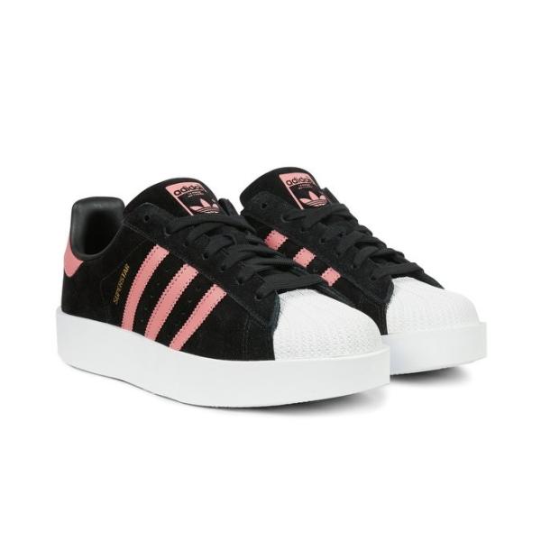 Adidas superstar 2025 black and pink