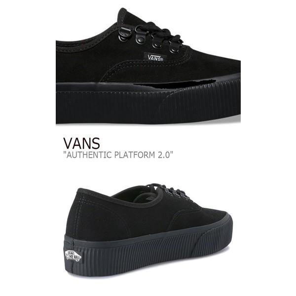 Vans embossed authentic 2025 platform 2.0 black