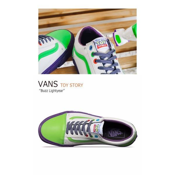 Vans TOY STORY OLD SKOOL BUZZ LIGHTYEAR true white バンズ オールドスクール トイストーリー バズ・ ライトイヤー VN0A31Z9M4X /【Buyee】