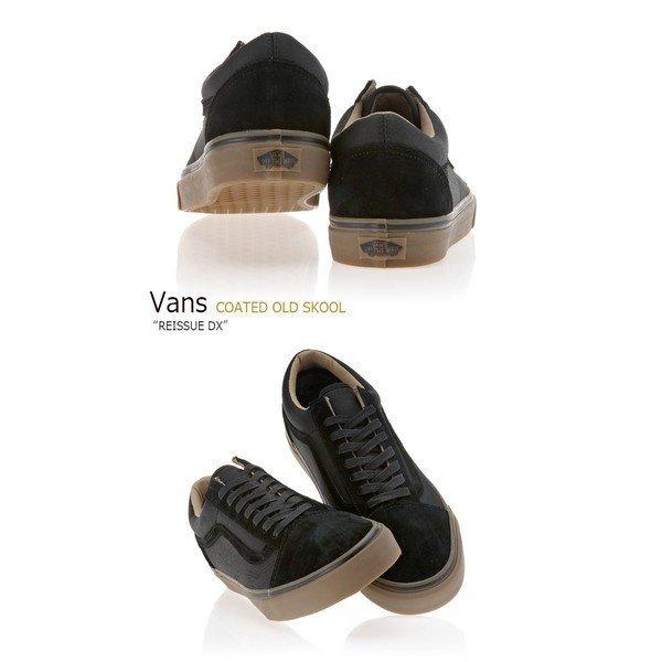 Vans COATED OLD SKOOL REISSUE DX Black Gum バンズ ブラック Vans COATED OLD SKOOL REISSUE DX Black Gum バンズ オールド