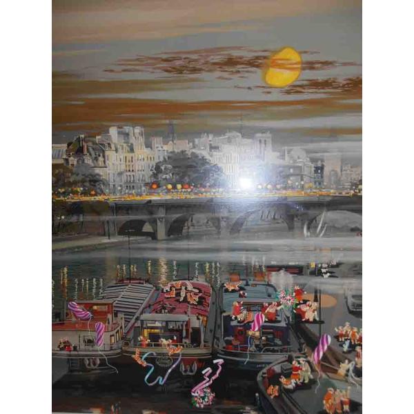 HIRO YAMAGATA【ムーングロウII】 絵画 ヒロ、ヤマガタ ムーングロウII 版画 シルクスクリーン