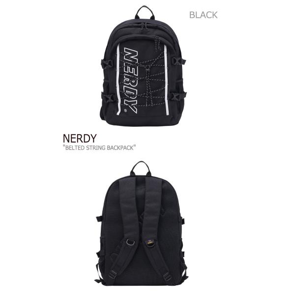 ノルディ リュックサック NERDY BELTED STRING BACKPACK ベルテッド