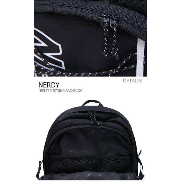 ノルディ リュックサック NERDY BELTED STRING BACKPACK ベルテッド