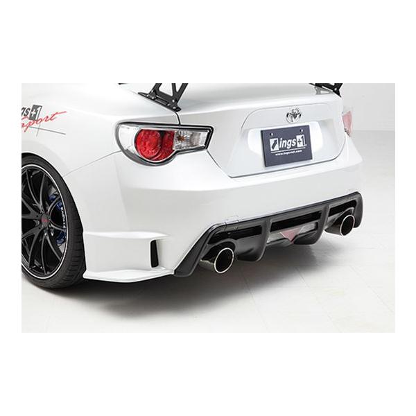 イングス N-SPEC」BRZ（ZC6）前期用バンパーエアロ３点セット（FRP