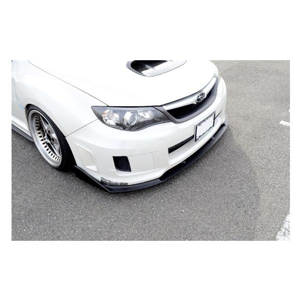 SHORIN ショーリン」GV系インプレッサ WRX STI（GVB/GVF）C〜F型用フロントリップスポイラー（塗装可） /【Buyee】