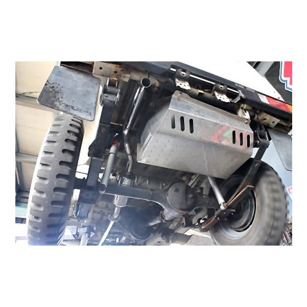 サクソン/SUXON」ジムニー（SJ30V）LJ50用チャンバー付きマフラー  