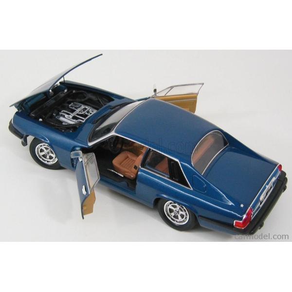 ジャガー XJS ミニカー 1/18 YAT-MING - JAGUAR - XJS COUPE 1975 BLUE