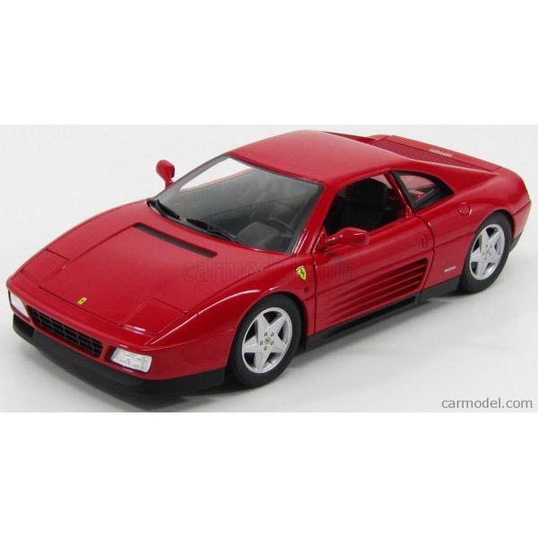 フェラーリ 348 エリート ミニカー 1/18 マテル ホットウィール MATTEL HOT WHEELS - FERRARI - 348TB  1989 RED ELITE SERIES /【Buyee】